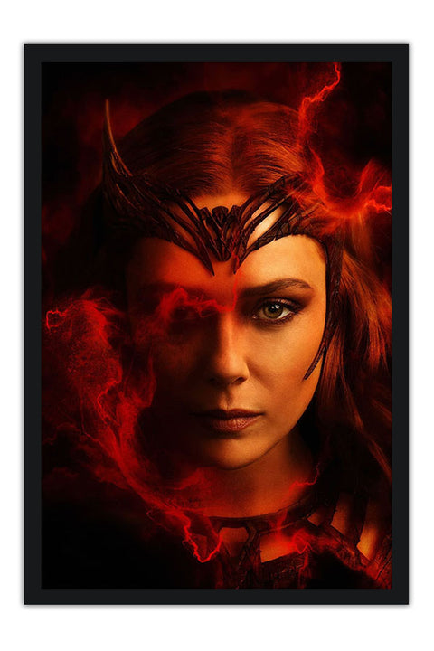 Poster Wanda - Feiticeira Escarlate - Doutor Estranho no Multiverso da Loucura - Marvel - Filmes