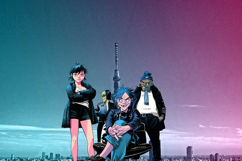 Poster Gorillaz - Bandas de Rock