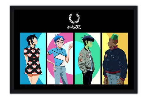 Poster Gorillaz - Bandas de Rock