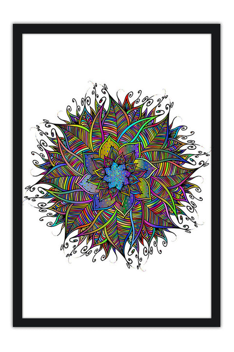 Poster Meditation - Chakra - Mandalas - Arte Digital