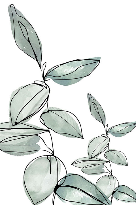 Poster Coleção Pontos Aquarela - Arte Decorativa