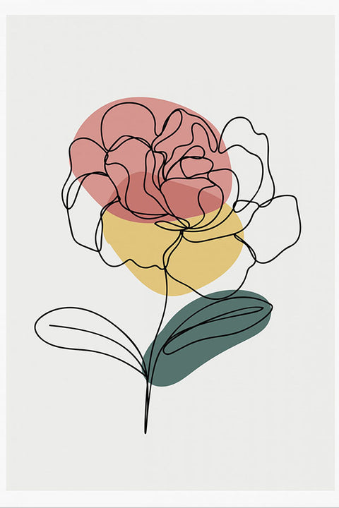 Poster Coleção Pontos Aquarela - Arte Decorativa
