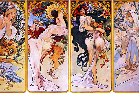 Poster Afons Maria Mucha - 1895 - Obras de Arte