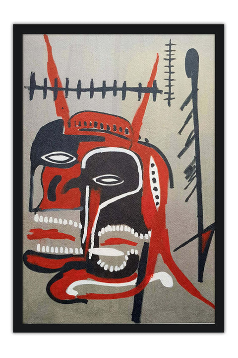 Poster Basquiat "Devil's Head" - Obras de Arte
