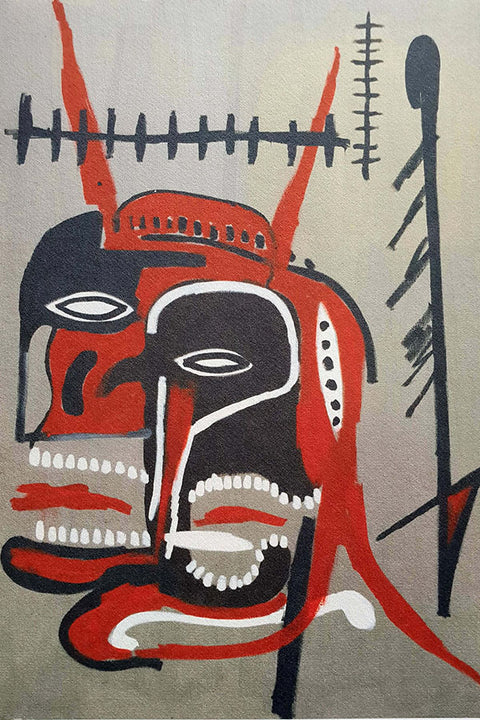Poster Basquiat "Devil's Head" - Obras de Arte