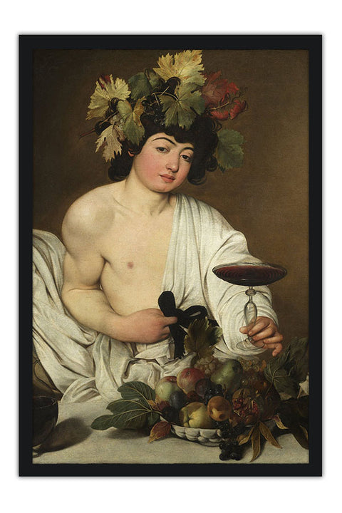 Poster Caravaggio - Bacco - Obras de Arte