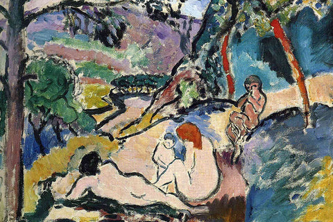 Poster Henri Matisse - Pastoral - 1905 - Obras de Arte