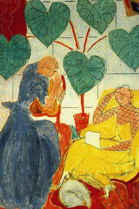 Poster Henri Matisse - Two Women - Obras de Arte