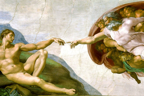 Poster Michelangelo - A Criação - Obras de Arte