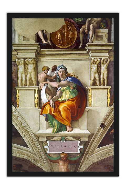 Poster Michelangelo - Delphic - Obras de Arte