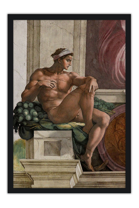 Poster Michelangelo - Ignudo - Obras de Arte
