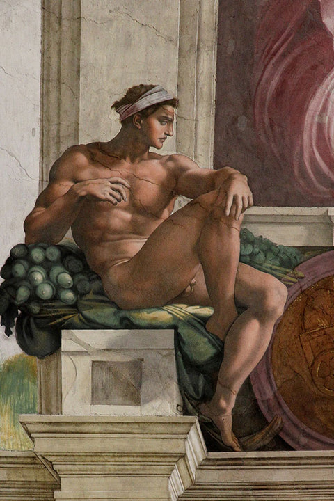 Poster Michelangelo - Ignudo - Obras de Arte