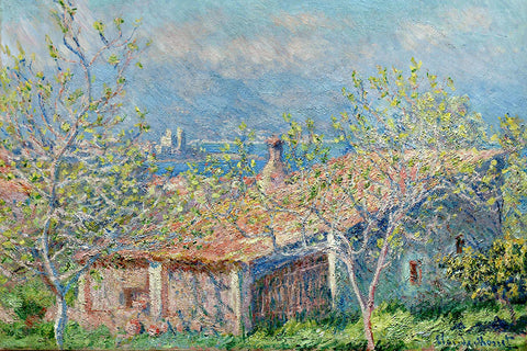Poster Monet - Gardeners House Art Antibes - Obras de Arte