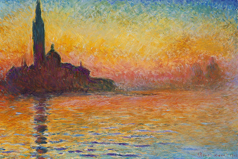 Poster Monet - Saint Georges Majeur - Obras de Arte