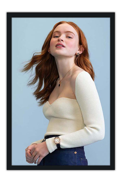 Poster Sadie Sink - Stranger Things Atriz - Séries