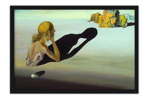 Poster Salvador Dali - Remorse or Sphinx - Obras de Arte