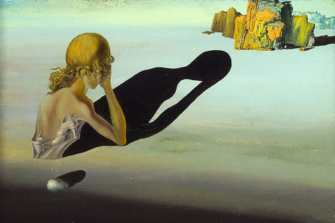 Poster Salvador Dali - Remorse or Sphinx - Obras de Arte