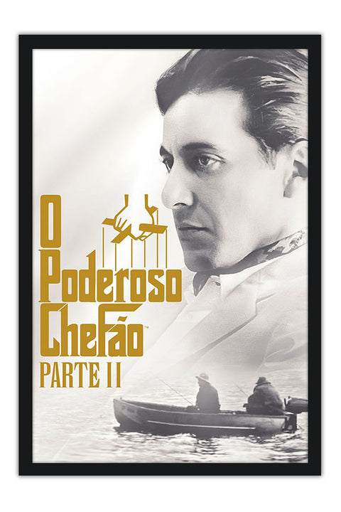 Poster The Godfather - O Poderoso Chefão - 2/3 Conjunto - Parte 2 - Filmes de Máfia