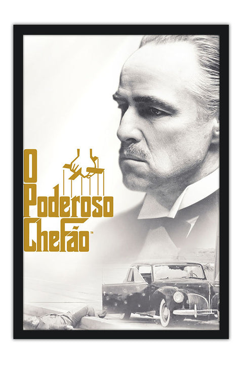 Poster The Godfather - O Poderoso Chefão - 1/3 Conjunto - Parte 1 - Filmes de Máfia