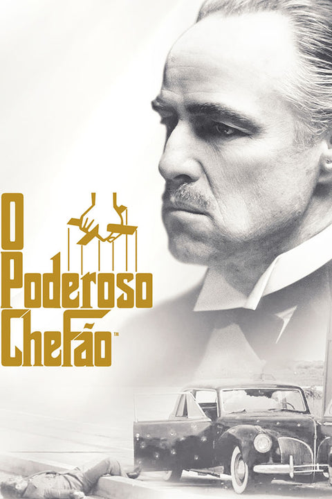 Poster The Godfather - O Poderoso Chefão - 1/3 Conjunto - Parte 1 - Filmes de Máfia