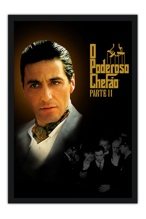 Poster The Godfather - O Poderoso Chefão - Parte 2 - Filmes de Máfia