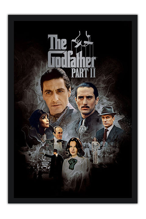 Poster The Godfather - O Poderoso Chefão - Parte 2 - Filmes de Máfia
