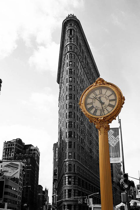 Poster Relógio 5th Avenue New York - Paisagens
