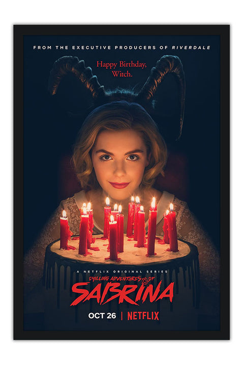 Poster Chilling Adventures of Sabrina - O Mundo Sombrio de Sabrina - Séries