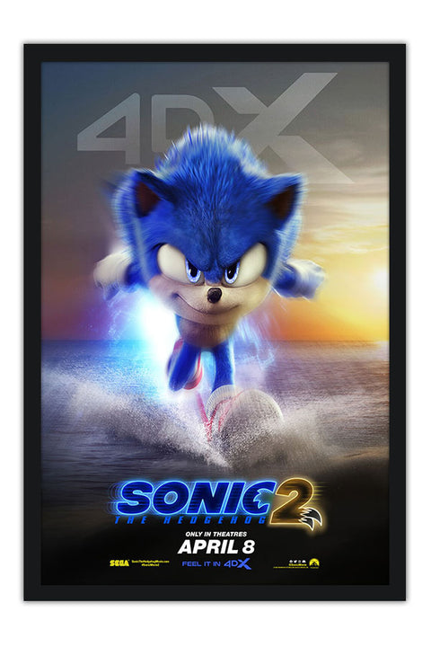 Poster Sonic 2 - Filmes - Infantil