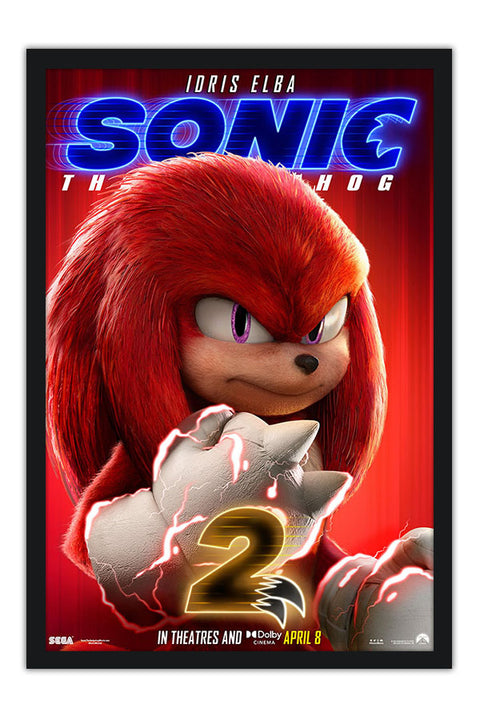 Poster Sonic 2 - Knuckles - Filmes - Infantil
