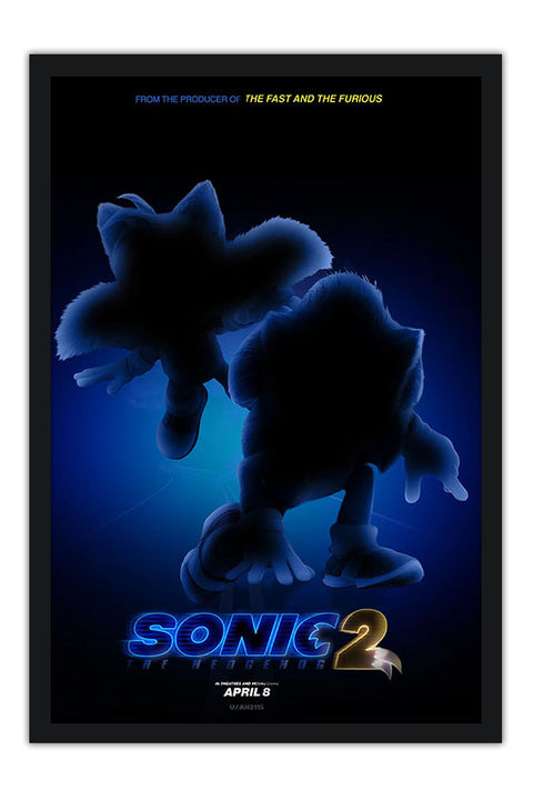 Poster Sonic 2 - Filmes - Infantil