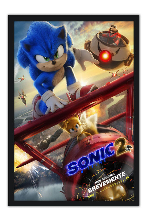 Poster Sonic 2 - Filmes - Infantil