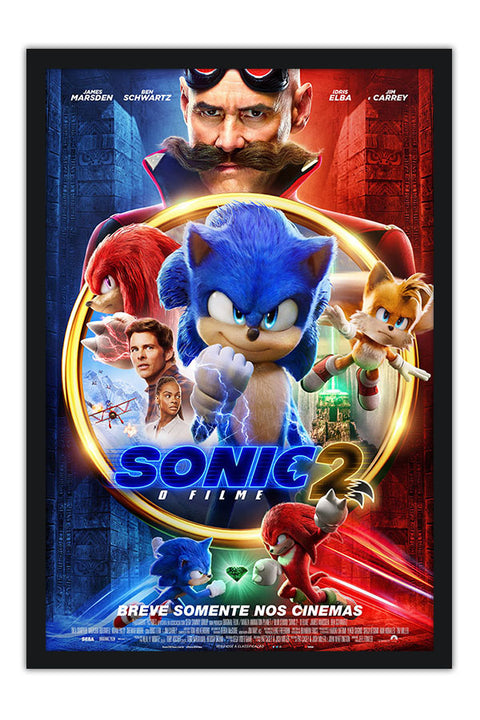 Poster Sonic 2 - Filmes - Infantil