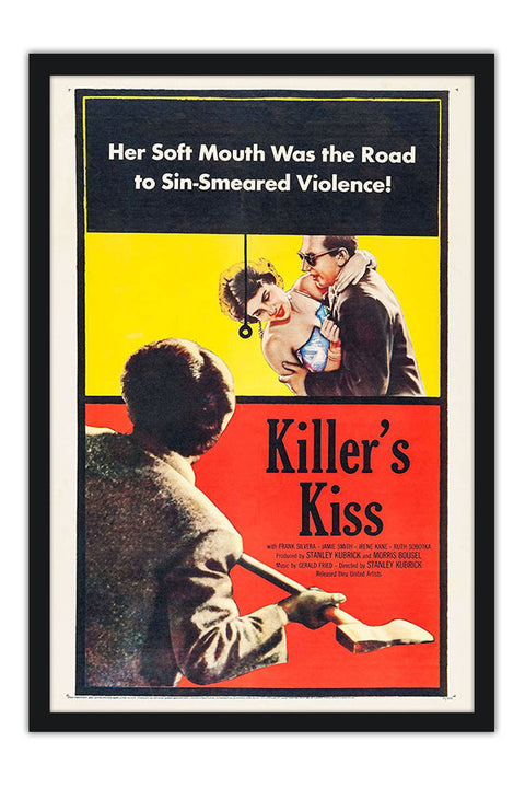 Poster Killer's Kiss - A Morte Passou por Perto - Stanley Kubrick - Filmes