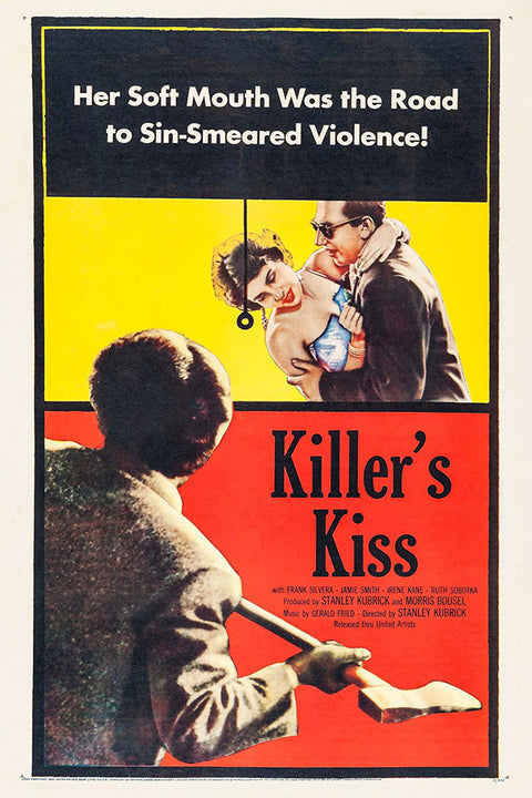 Poster Killer's Kiss - A Morte Passou por Perto - Stanley Kubrick - Filmes