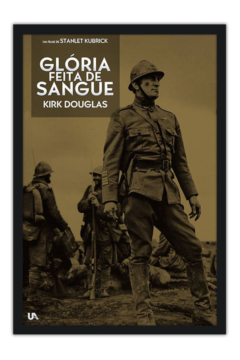 Poster Paths of Glory - Glória Feita de Sangue - Stanley Kubrick - Filmes
