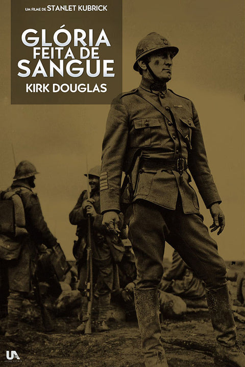 Poster Paths of Glory - Glória Feita de Sangue - Stanley Kubrick - Filmes