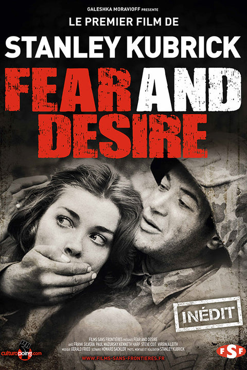 Poster Fear and Desire - Medo e Desejo - Stanley Kubrick - Filmes