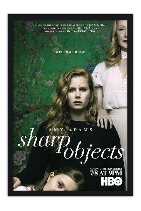 Poster Objetos Cortantes - Sharp Objects - Séries