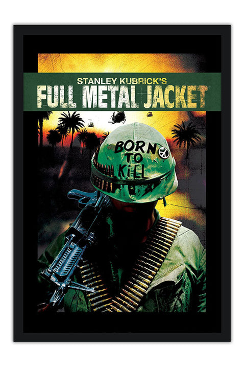 Poster Full Metal Jacket - Nascido para Matar - Stanley Kubrick - Filmes