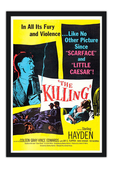 Poster The Killing - O Grande Golpe - Stanley Kubrick - Filmes