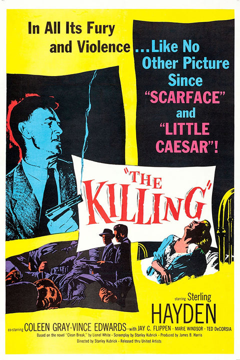 Poster The Killing - O Grande Golpe - Stanley Kubrick - Filmes
