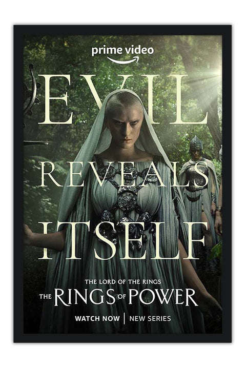Poster Rings Of Power - Anéis de Poder - Lord Of The Rings - O Senhor dos Anéis - Séries