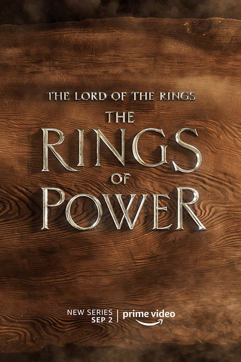 Poster Rings Of Power - Anéis de Poder - Lord Of The Rings - O Senhor dos Anéis - Séries