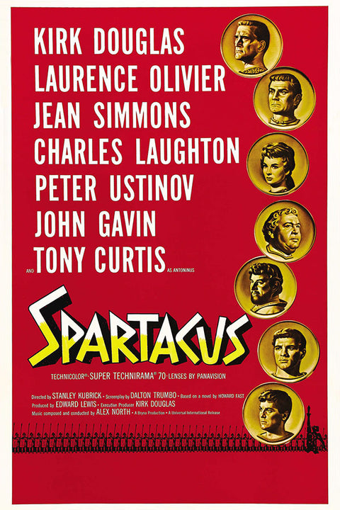Poster Spartacus - Stanley Kubrick - Filmes