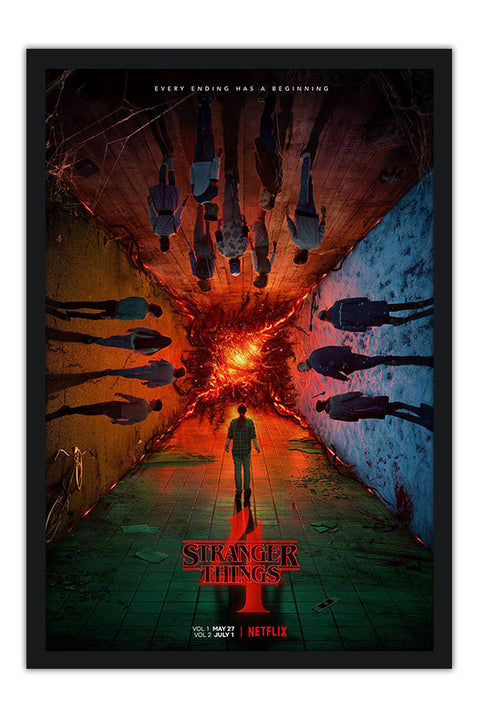 Poster Stranger Things - 4ª Temporada - Séries
