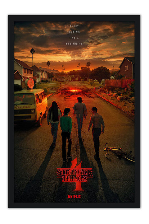 Poster Stranger Things - 4ª Temporada - Séries