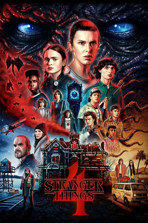 Poster Stranger Things - 4ª Temporada - Séries