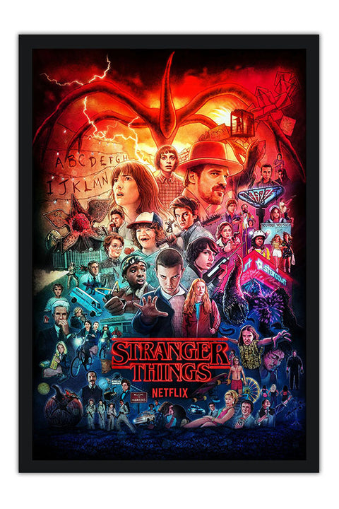 Poster Stranger Things - Conceitual - Séries