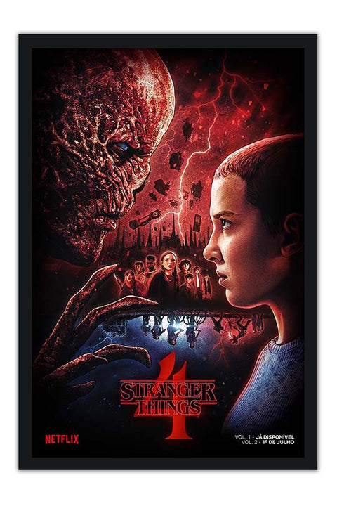 Poster Stranger Things - 4ª Temporada - Séries